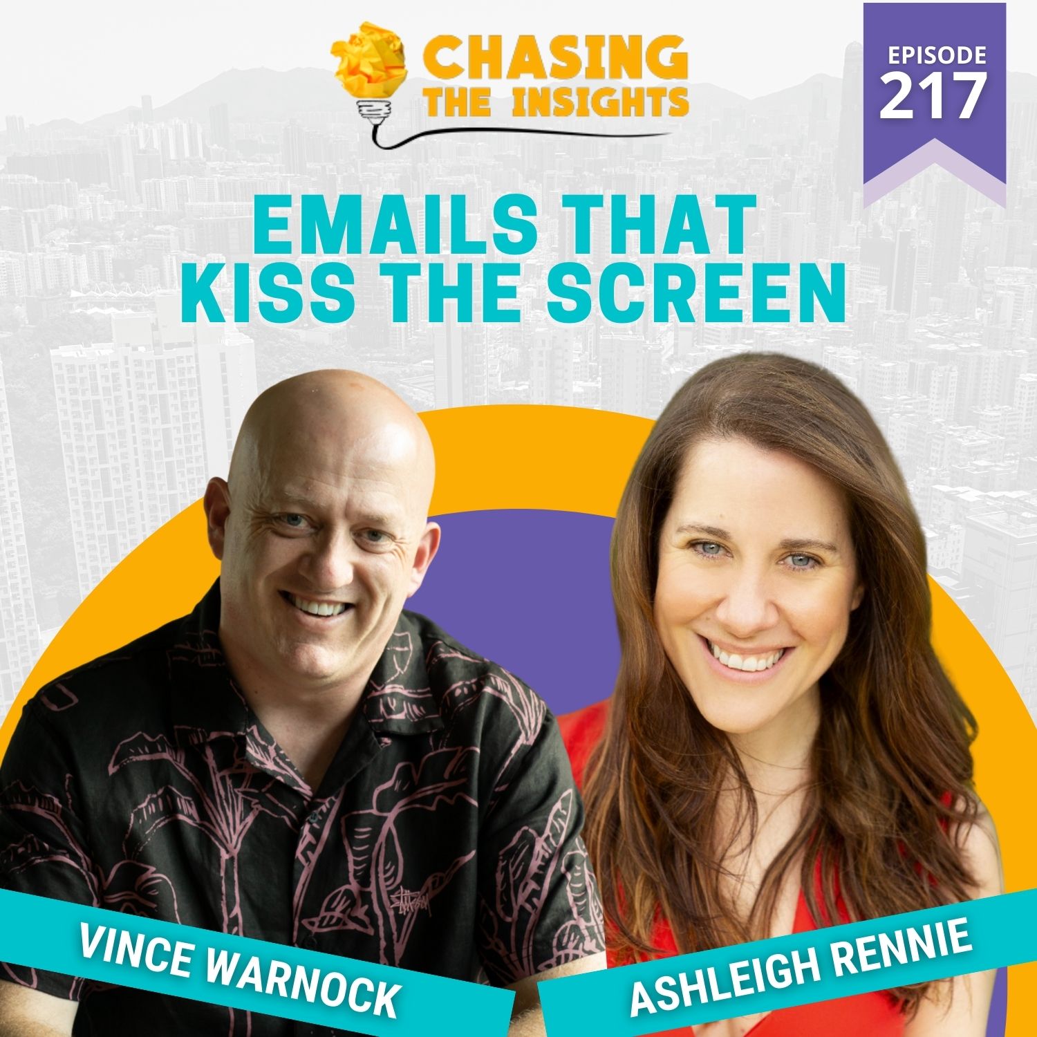 EP217 - Ashleigh Rennie on emails that kiss the screen – Chasing the ...