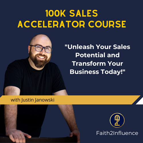 100K-Sales-Accelerator-Course-(Business-Card-(Square))---Justin-Janowski