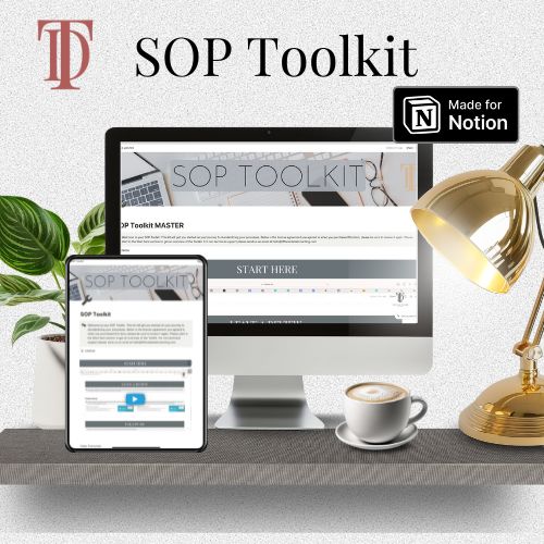 SOP Toolkit MockUp - Tiffanie Daniel