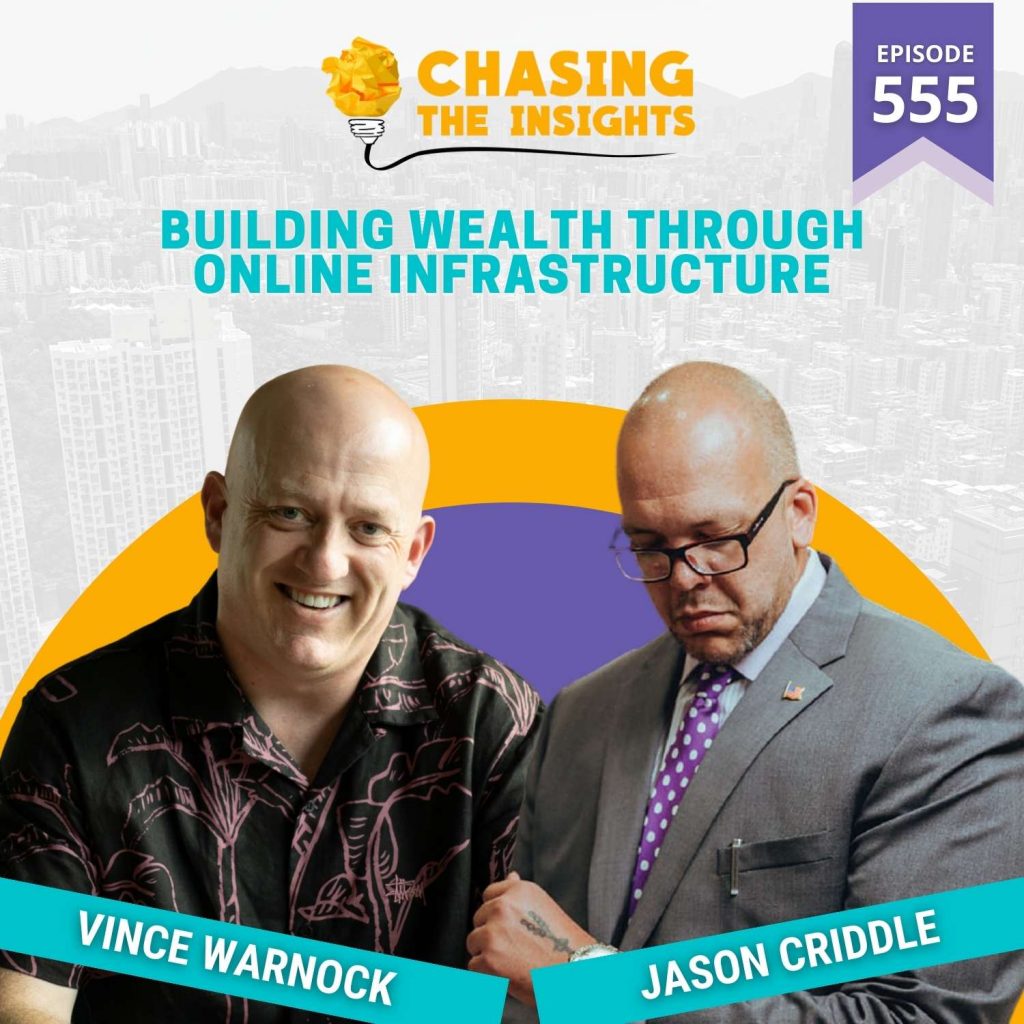 EP555 - Jason Criddle on building wealth through online infrastructure ...